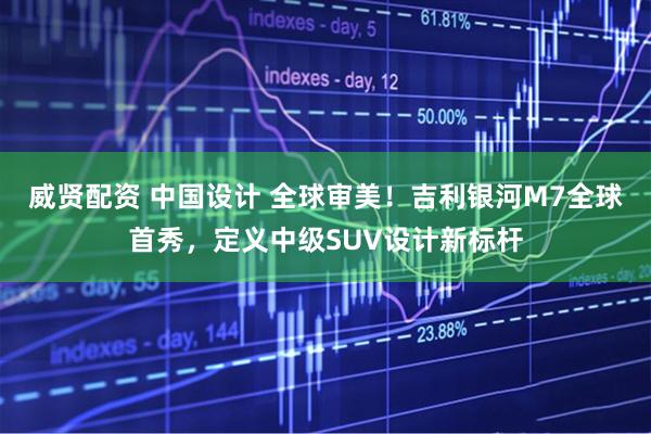威贤配资 中国设计 全球审美！吉利银河M7全球首秀，定义中级SUV设计新标杆